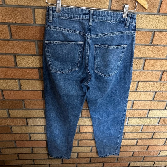 Free People We The Free Relaxed Fit High Waist Mom Jeans Size 26 - Picture 3 of 7